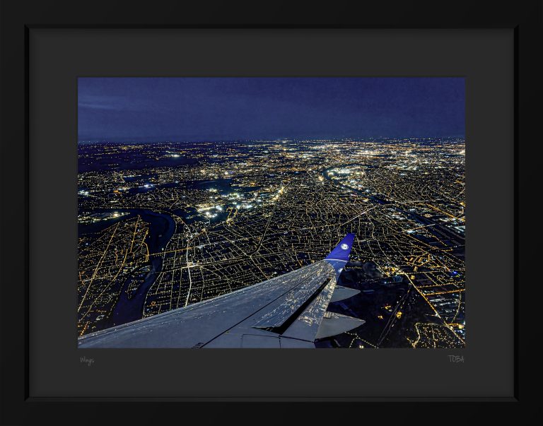 Survol Paris la nuit